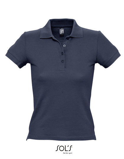 Women´s Polo People 210 in Navy, Größe 3XL