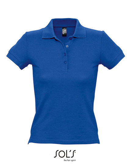 Women´s Polo People 210 in Royal Blue 241, Größe 3XL