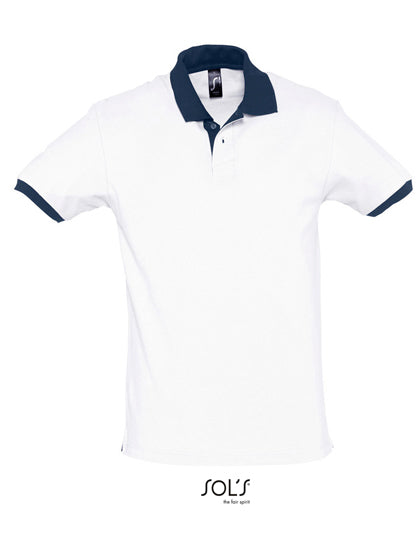 Polo Prince in White, Größe XXL