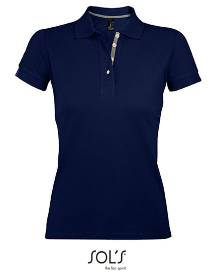 Women´s Polo Shirt Portland in French Navy, Größe XXL