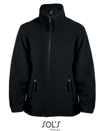 Kids´ Fleecejacket North in Black, Größe 14 years (154/164)