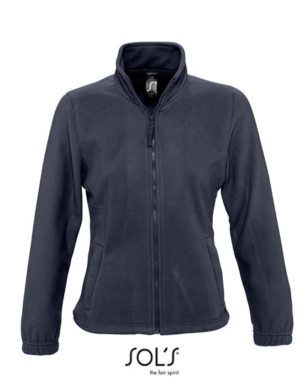 Women´s Fleece Jacket North in Navy, Größe XXL