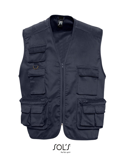 Reporter Jacket Wild in Navy, Größe 3XL