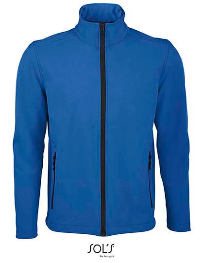 Men´s Softshell Zip Jacket Race in Royal Blue 241, Größe 3XL