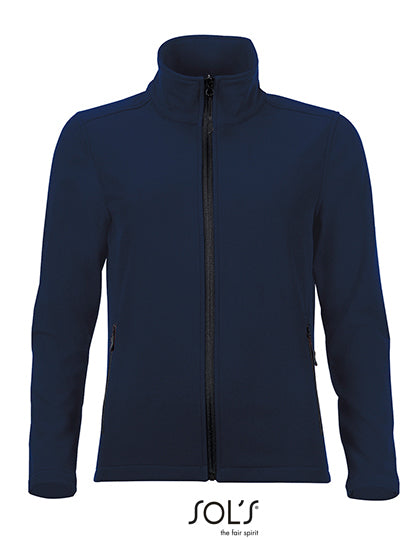 Women´s Softshell Zip Jacket Race in French Navy, Größe XXL