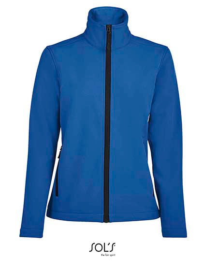Women´s Softshell Zip Jacket Race in Royal Blue 241, Größe XXL