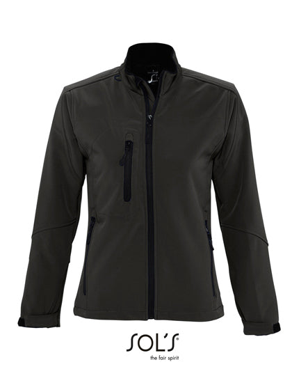 Women´s Softshell Jacket Roxy in Black, Größe XXL