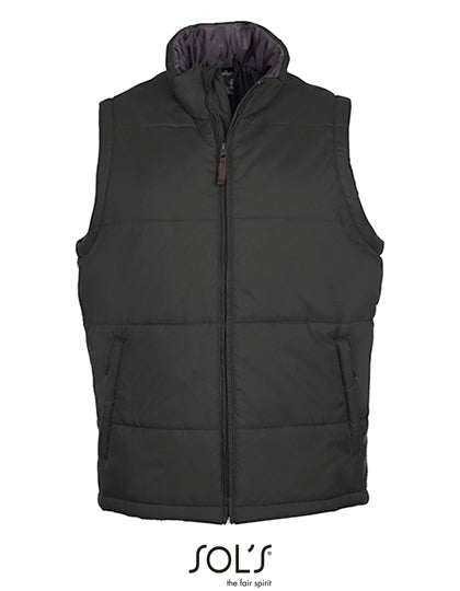 Bodywarmer Warm in Charcoal Grey (Solid), Größe 5XL