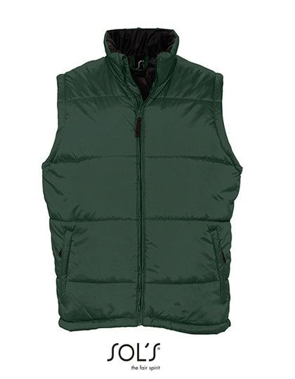 Bodywarmer Warm in Forest Green, Größe 5XL