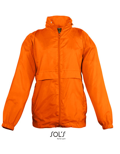 Kids´ Windbreaker Surf in Orange, Größe 15/16 (165-176cm)
