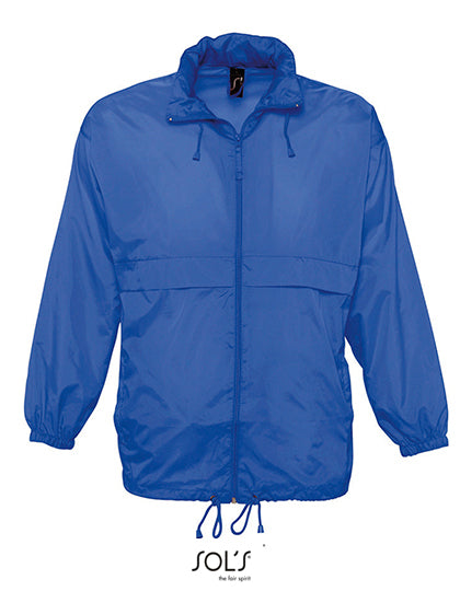Unisex Windbreaker Surf Jacket in Royal Blue 241, Größe XXL