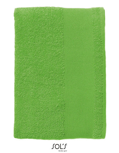 Bath Sheet Island 100 in Lime, Größe 100 x 150 cm