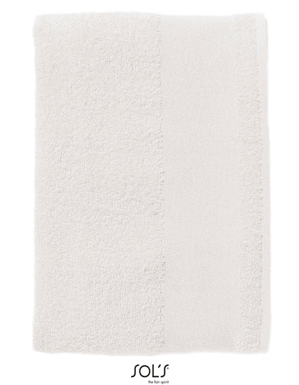 Bath Sheet Island 100 in White, Größe 100 x 150 cm