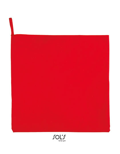 Microfibre Towel Atoll 70 in Red, Größe 70 x 120 cm