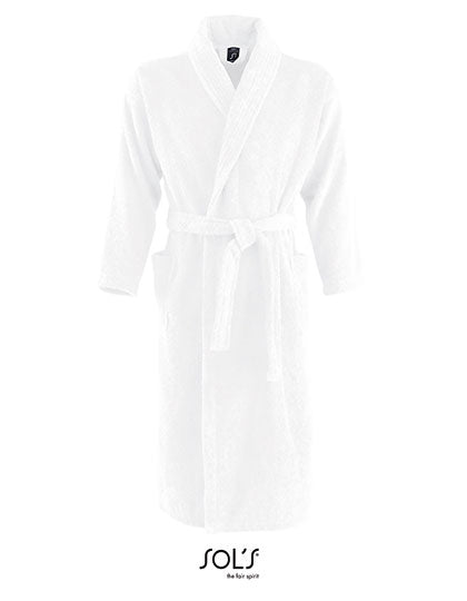 Bathrobe Palace in White, Größe L/XL