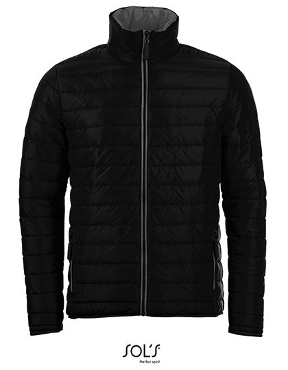 Men´s Light Padded Jacket Ride in Black, Größe 3XL
