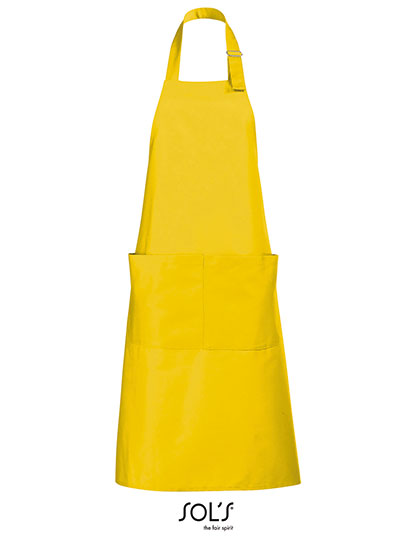 Long Apron Gala in Gold, Größe 75 x 90 cm
