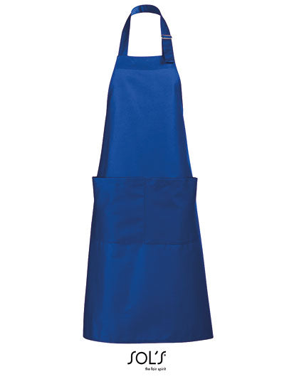Long Apron Gala in Royal Blue 241, Größe 75 x 90 cm