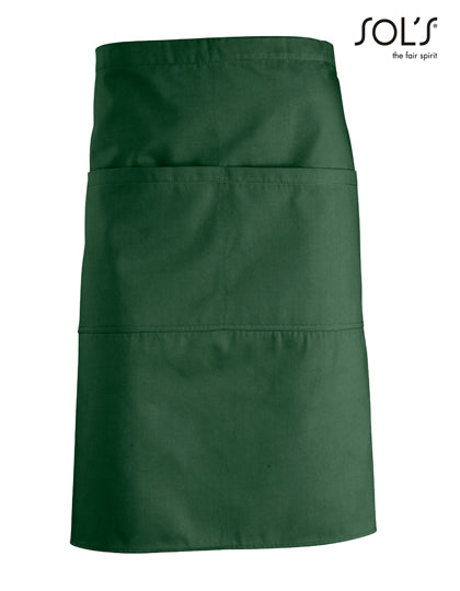 Medium Apron Greenwich in Bottle Green, Größe 90 x 65 cm