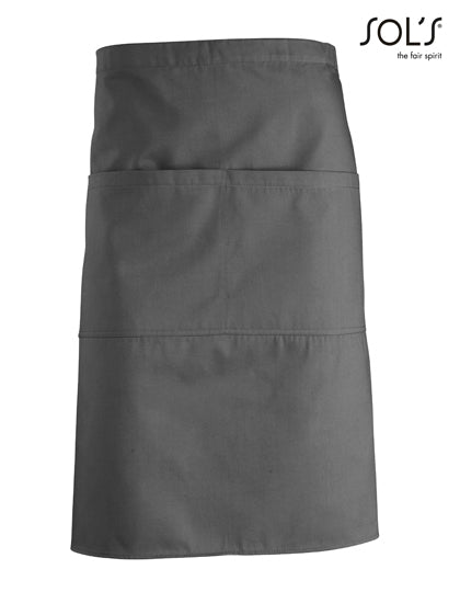Medium Apron Greenwich in Dark Grey (Solid), Größe 90 x 65 cm