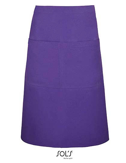 Medium Apron Greenwich in Dark Purple, Größe 90 x 65 cm