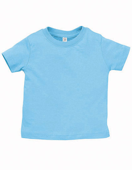 Infant Fine Jersey T-Shirt in Light Blue, Größe 24 months
