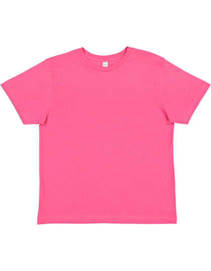 Youth Fine Jersey T-Shirt in Hot Pink, Größe XL (146-152cm)