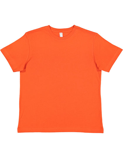 Youth Fine Jersey T-Shirt in Orange, Größe XL (146-152cm)