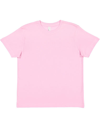 Youth Fine Jersey T-Shirt in Pink, Größe XL (146-152cm)