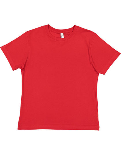 Youth Fine Jersey T-Shirt in Red, Größe XL (146-152cm)