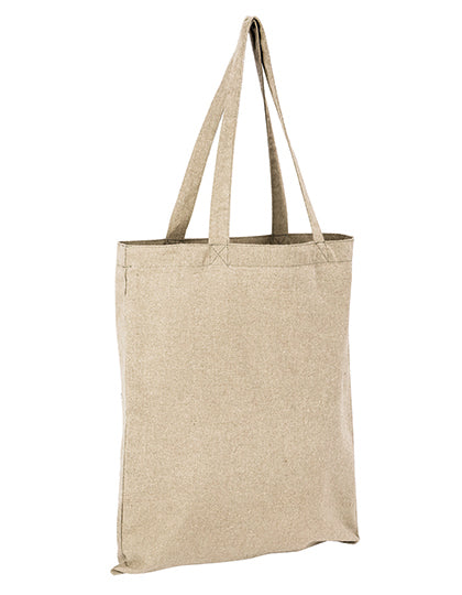 Awake Recycled Shopping Bag in Heather Beige, Größe 38 x 42 cm