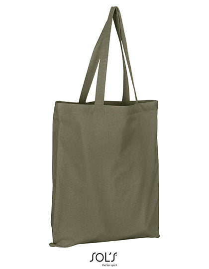 Awake Recycled Shopping Bag in Khaki, Größe 38 x 42 cm