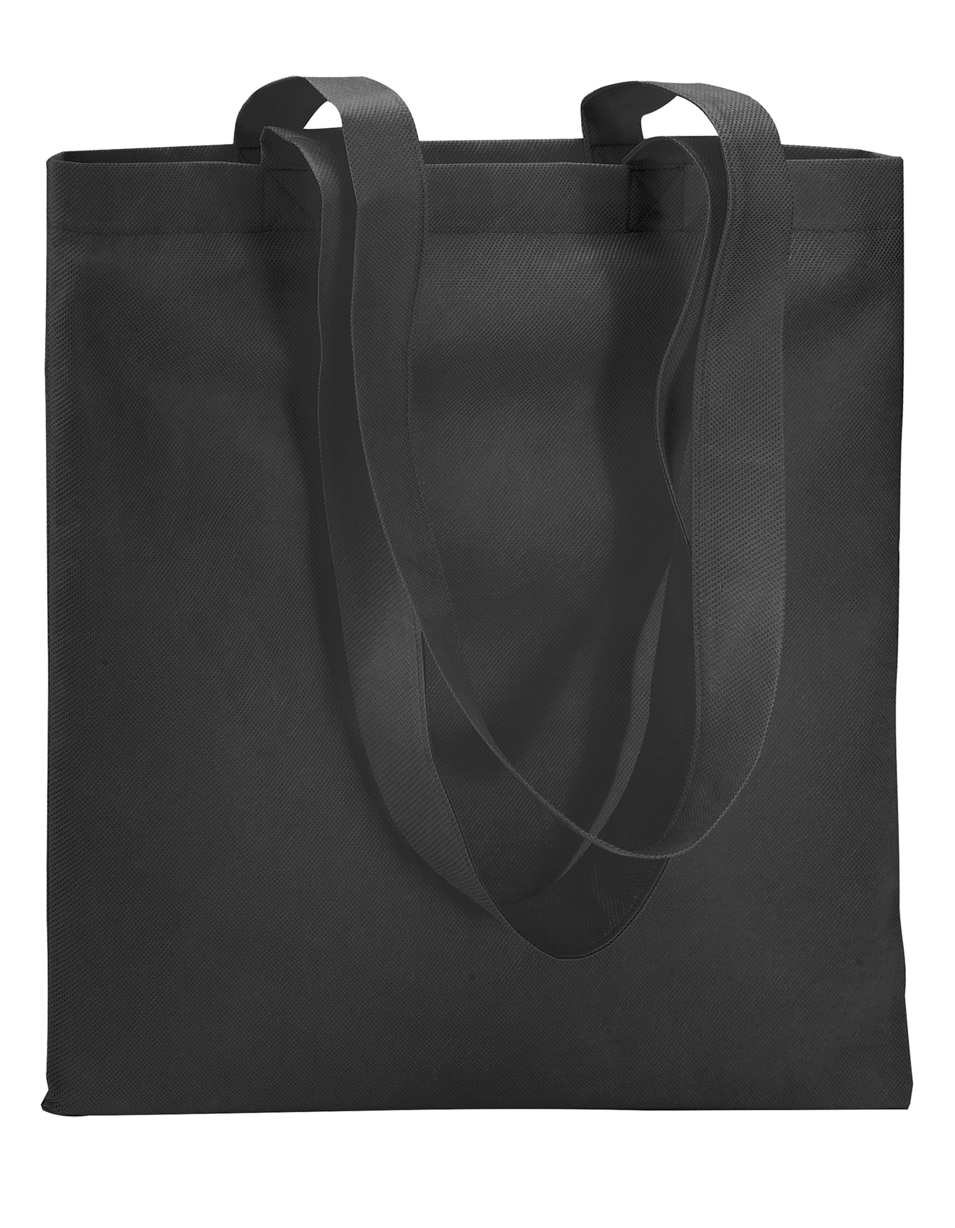 Non-Woven Shopping Bag Austin in Black, Größe 40 x 40 cm