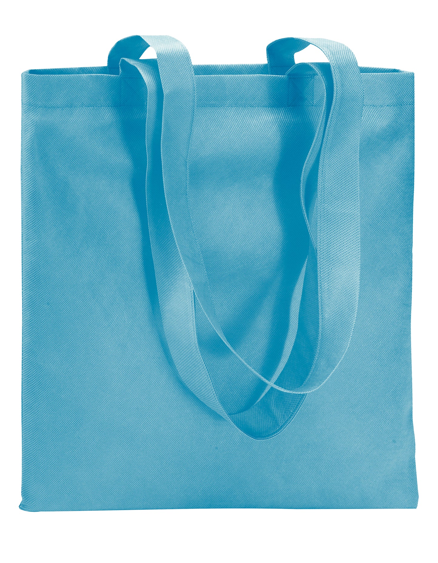 Non-Woven Shopping Bag Austin in Turquoise, Größe 40 x 40 cm