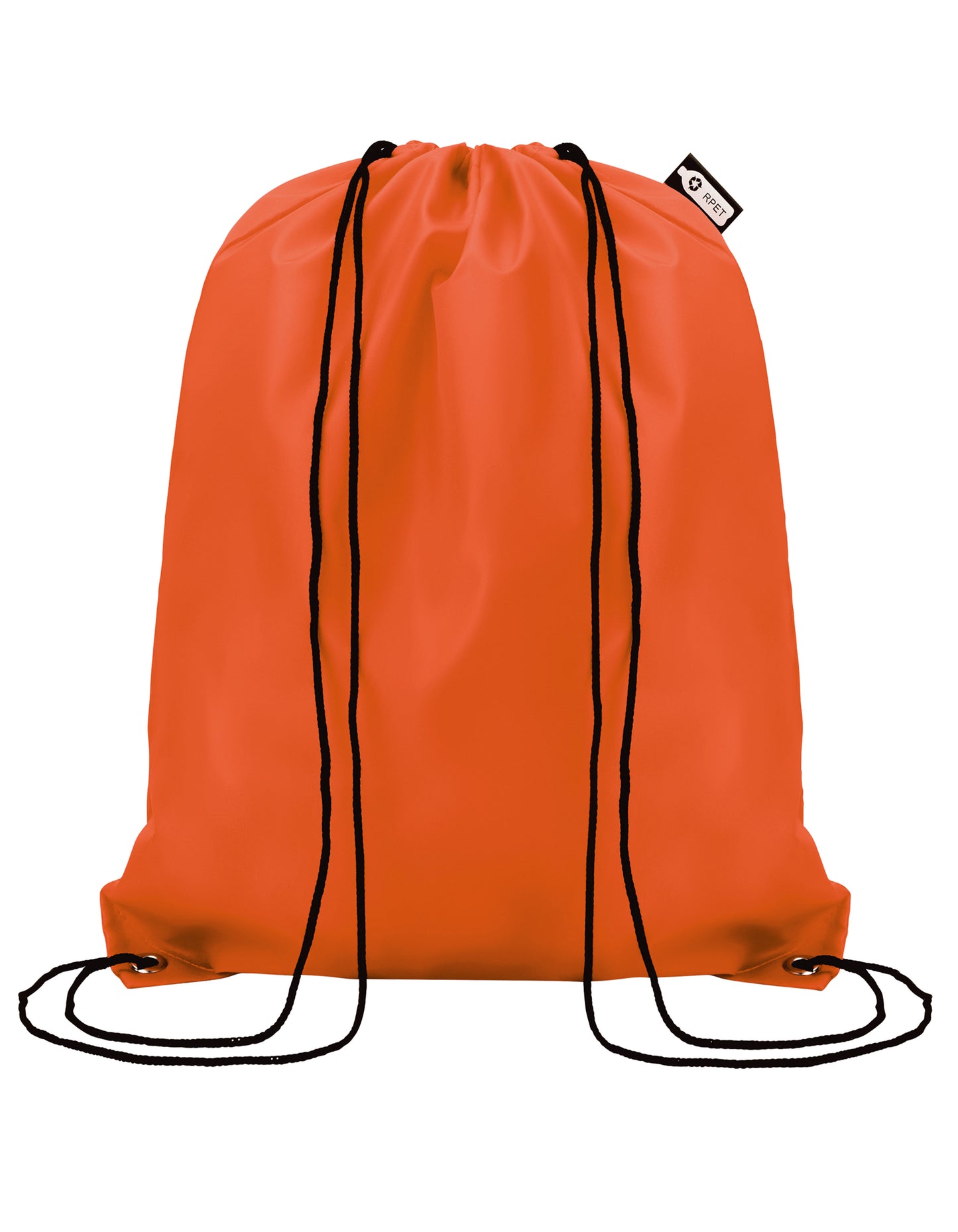 Drawstring Backpack Conscious in Medium Orange, Größe 36 x 40 cm