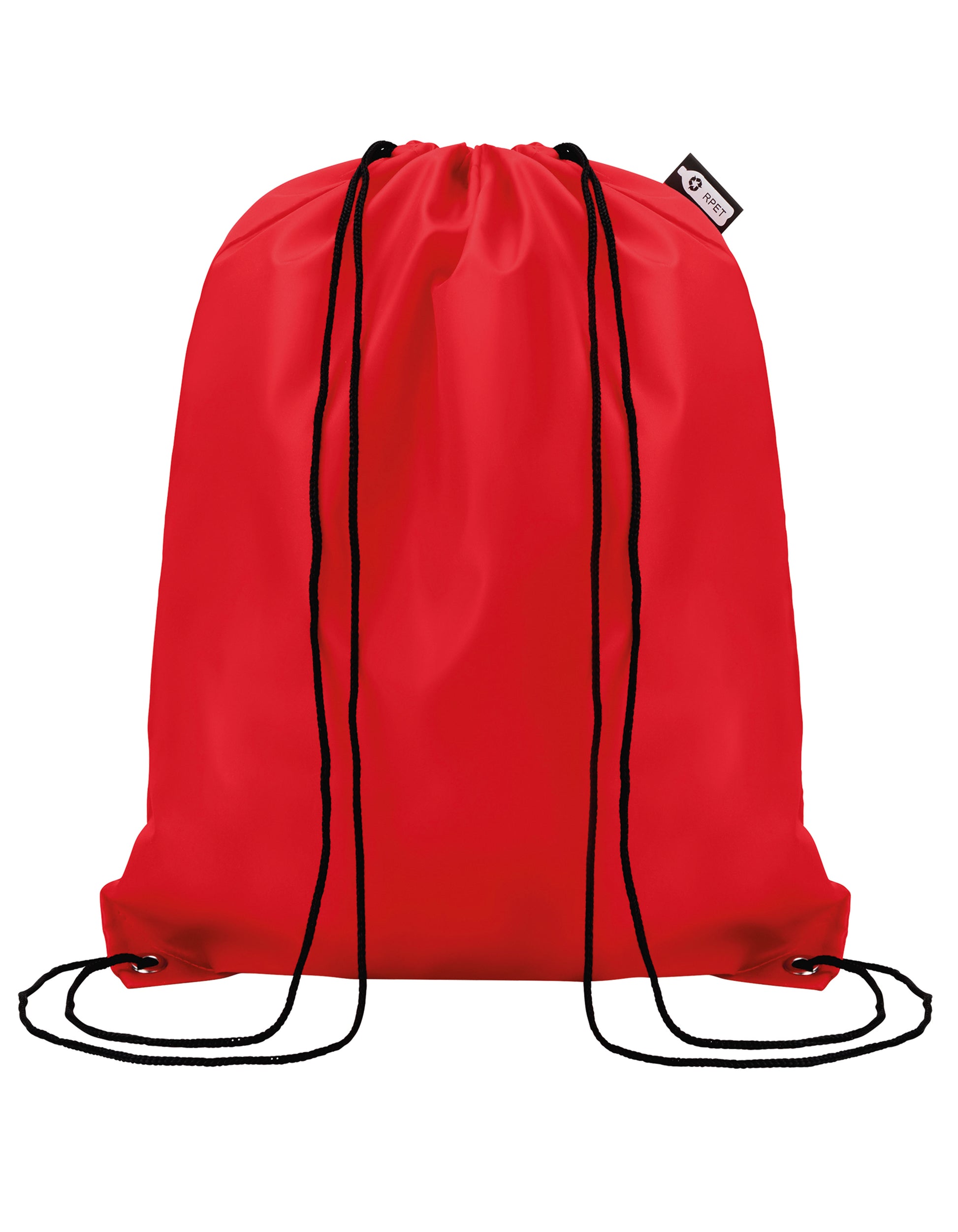 Drawstring Backpack Conscious in Red, Größe 36 x 40 cm