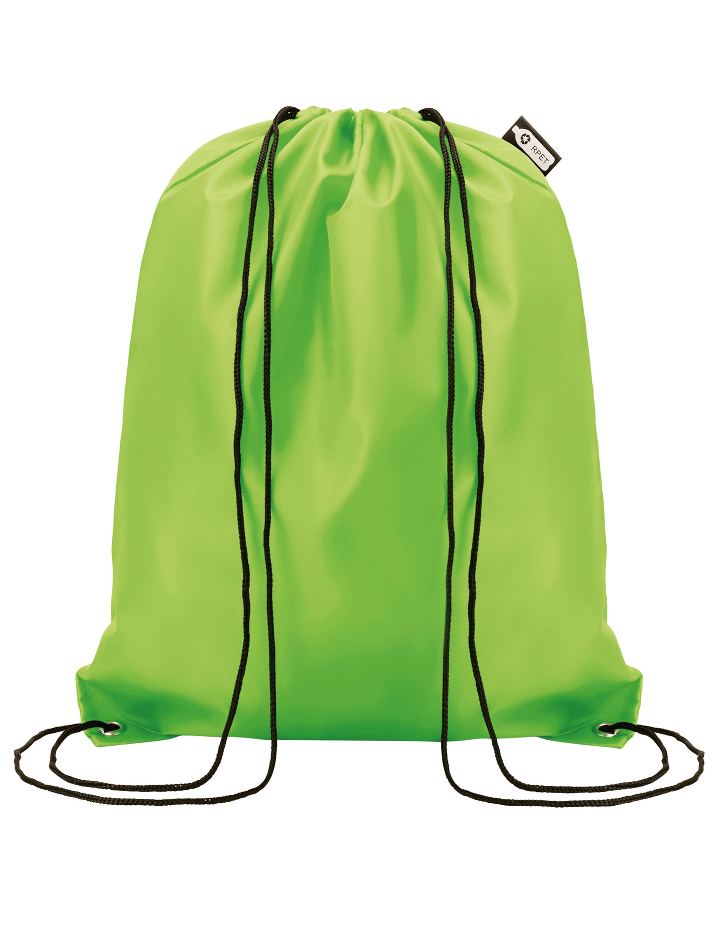 Drawstring Backpack Conscious in Yellow Green, Größe 36 x 40 cm