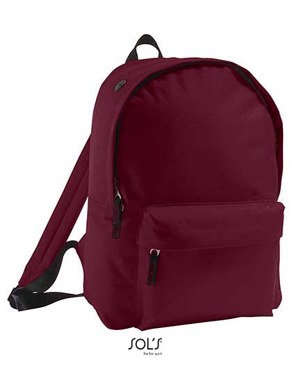 Backpack Rider in Burgundy, Größe 14 x 28 x 40 cm