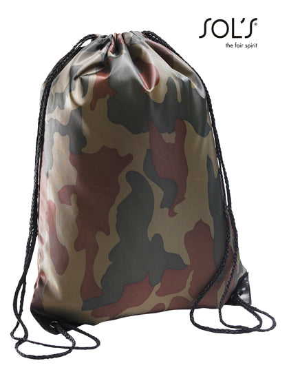 Backpack Urban in Camo, Größe 34,5 x 45 cm