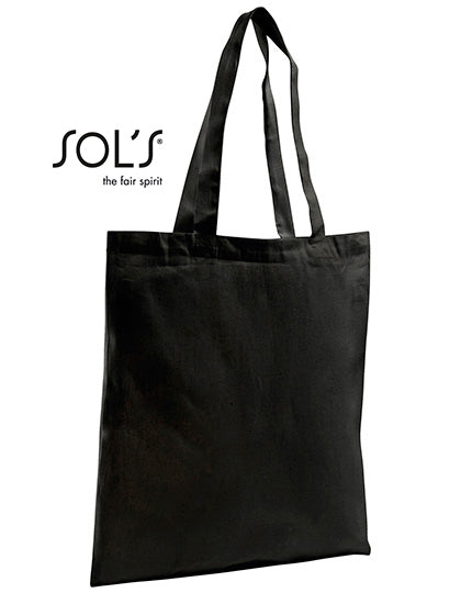 Organic Shopping Bag Zen in Black, Größe 37 x 42 cm