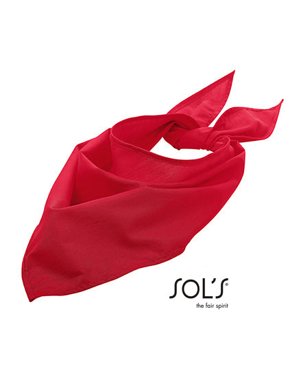 Bandana in Red, Größe 62 x 62 x 80 cm