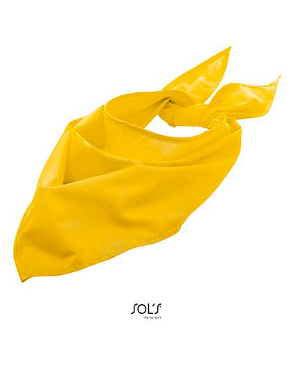 Bandana in Yellow, Größe 62 x 62 x 80 cm