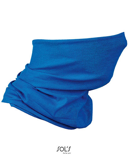 Multifunctional Neck Warmer Bolt in Royal Blue 241, Größe 25 x 50 cm