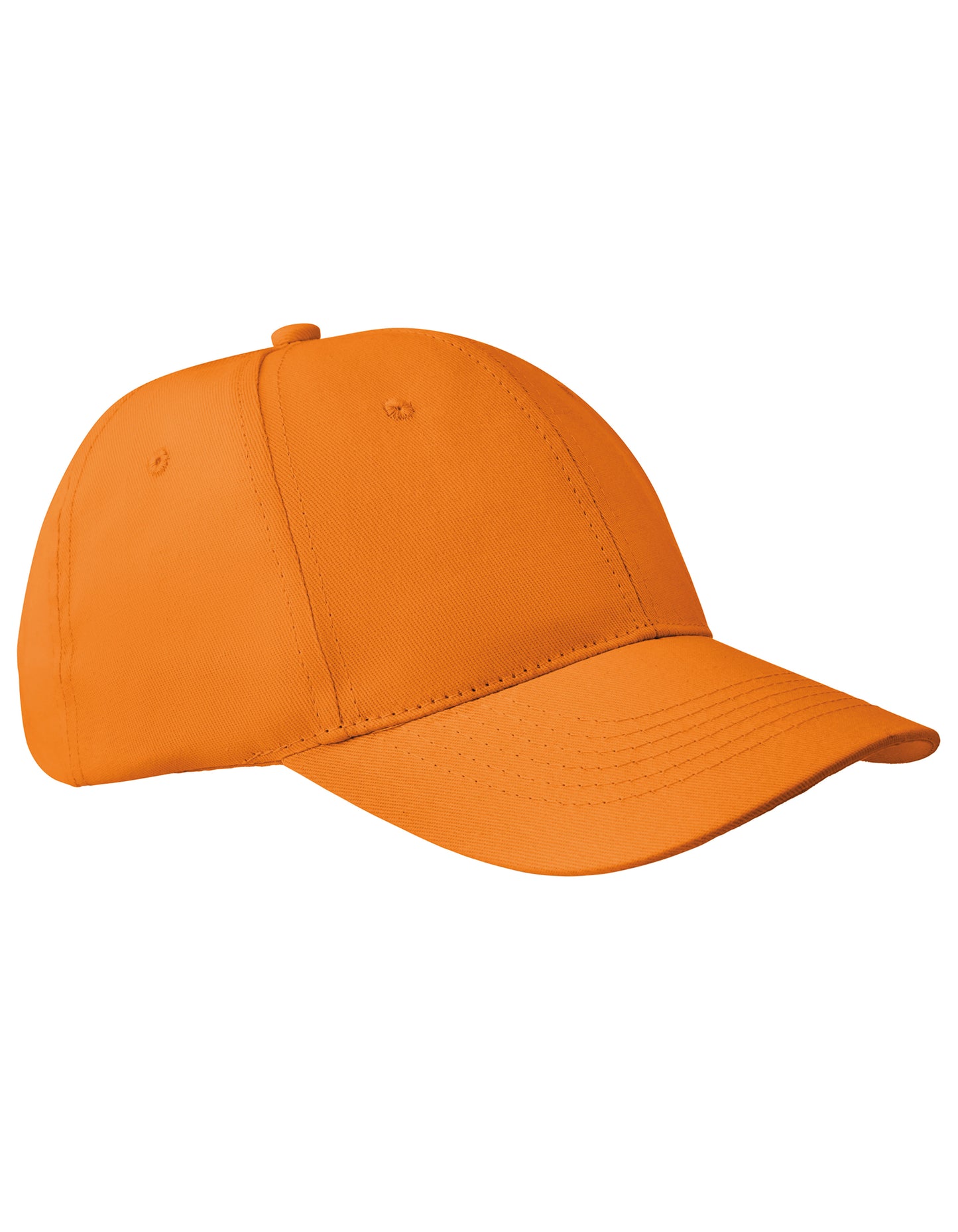 6-Panel Cap Apollo in Orange, Größe One Size