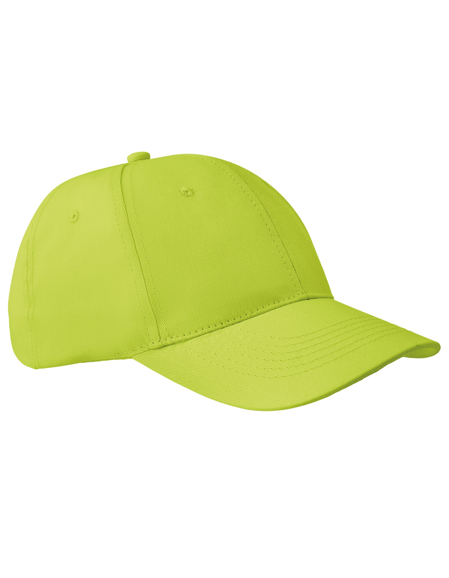 6-Panel Cap Apollo in Yellow Green, Größe One Size