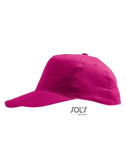 Kids´ Cap Sunny in Fuchsia, Größe One Size