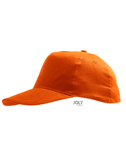 Kids´ Cap Sunny in Orange, Größe One Size