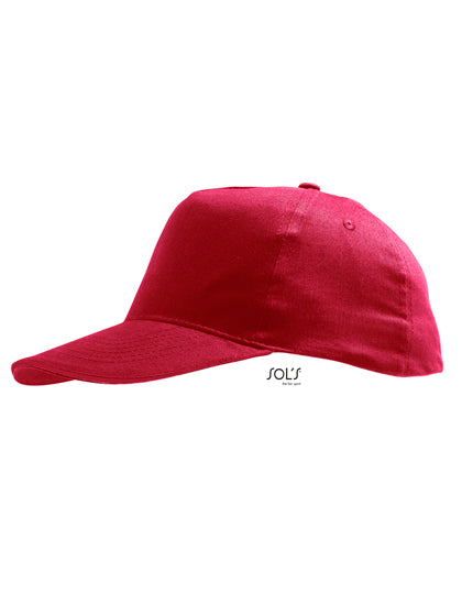 Kids´ Cap Sunny in Red, Größe One Size