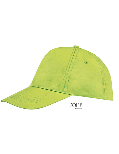 Five Panel Cap Buzz in Apple Green, Größe One Size