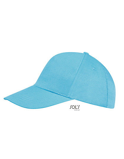 Five Panel Cap Buzz in Atoll Blue, Größe One Size